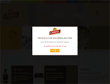 Tablet Screenshot of distilleriechatel.com